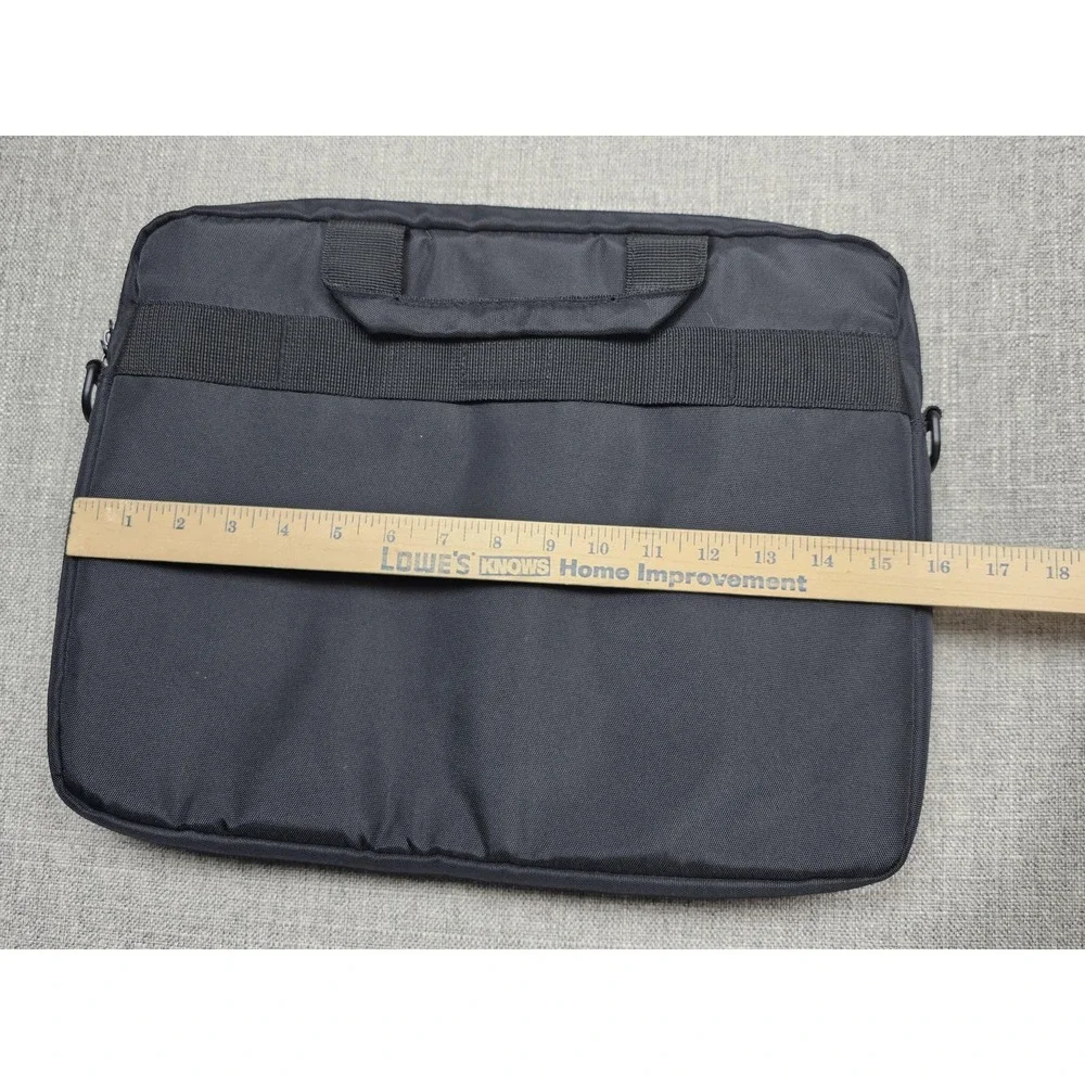 Lenovo ThinkPad Laptop Bag Case Mens Large Black Padded Briefcase Carrying Work